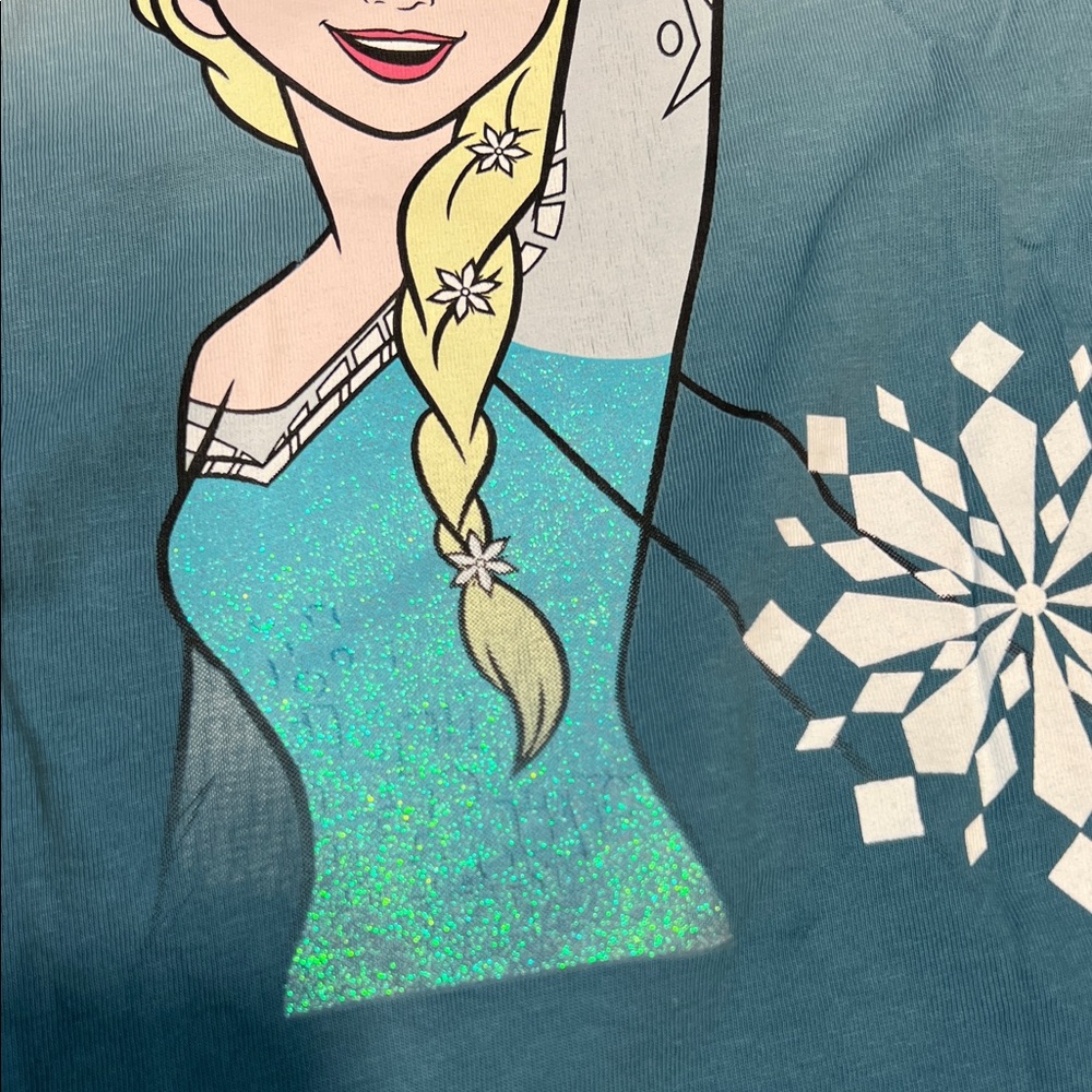 Disney Her Universe Sky Blue Tee with Elsa print - Picture 7 of 7